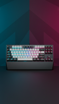 Teclado mecánico aluminio RGB