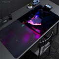 XXL Mouse Pad PC Purple Anime Girl Gamer Mousepad Laptop Computer Keyboard Accessories Mouse Mat Rug Extended Desk Mats 50X100Cm